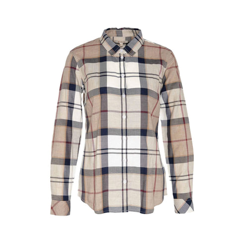 Camicia Donna dal design classico, modello Berton, con bottoni frontali